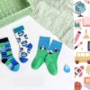 Παιδικές κάλτσες panda Spacecow